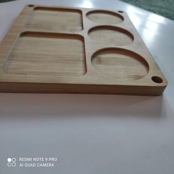 Brightroom Bamboo Drawer Organizer Set – 3 Pieces – Kitchen Bathroom Office - Picture 9 of 16